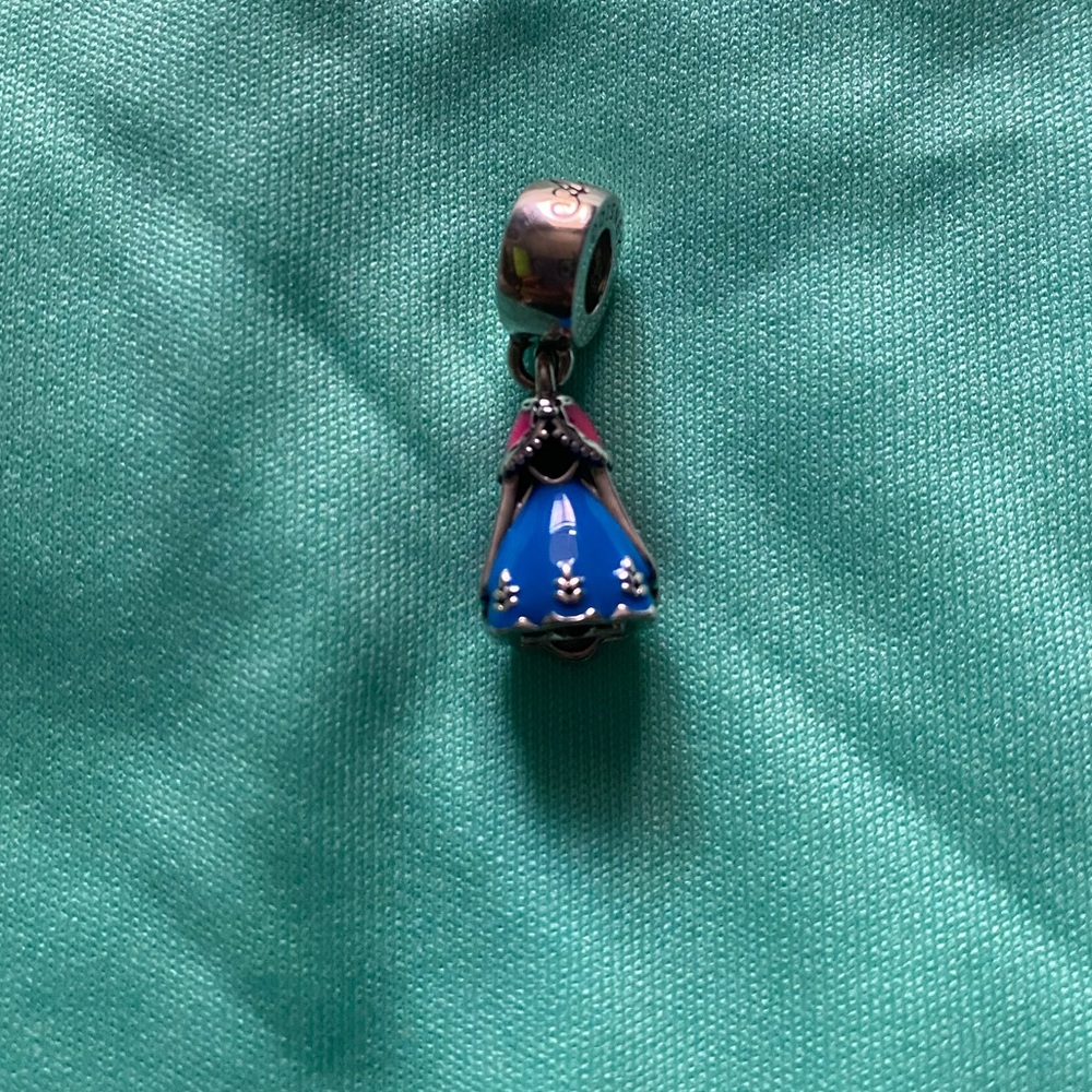 Pandora Disney Anna’s dress dangle charm